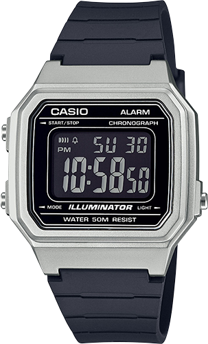 how to set hourly alarm on casio illuminator watch